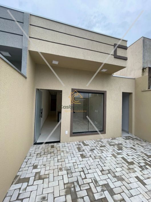 Casa nova geminada 02 quartos sendo 1 suíte - Plano Diretor Sul