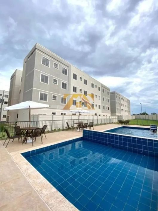 Apartamento 2/4, com 52,62m² - 1406 Sul (Arse 142) - Residencial Palmeira Monarca - Palmas/TO