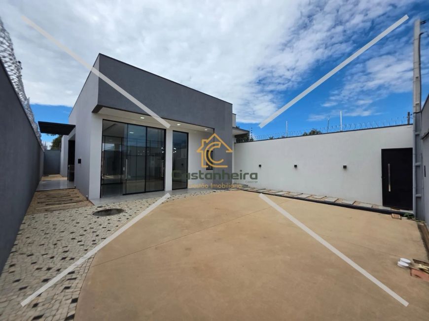 CASA NOVA 03 QUARTOS SENDO 1 SUÍTE - PLANO DIRETOR SUL