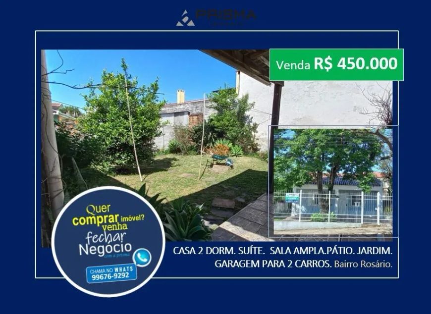 Casa, 2 dormitórios, Pátio, Centro