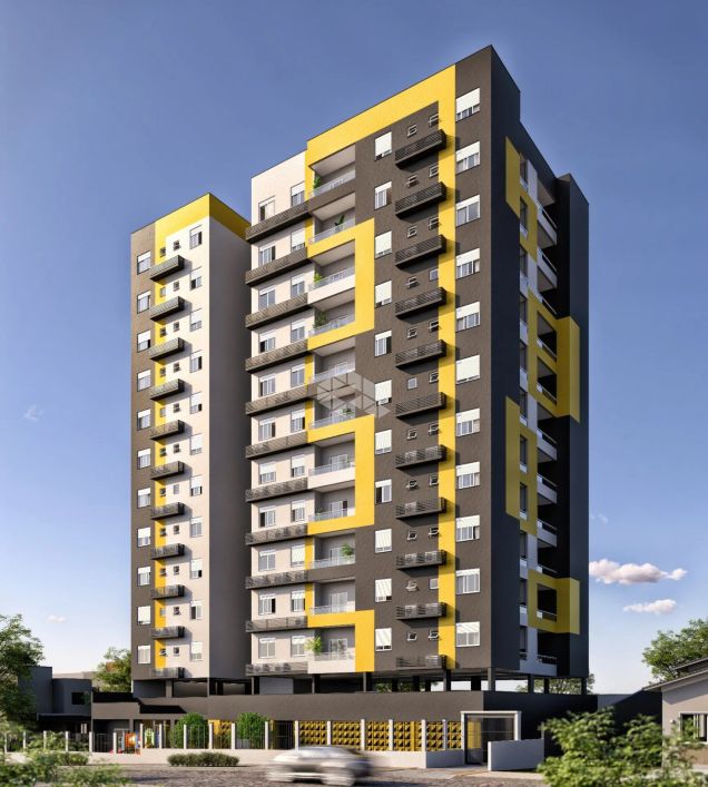 Apartamento à venda na planta , 02 dormitórios com suíte no bairro Nossa Senhora do Rosário em Santa