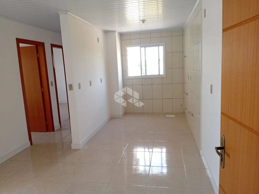 Apartamento novo 02 quartos, com sacada, garagem em condomínio fechado à venda em Santa Maria