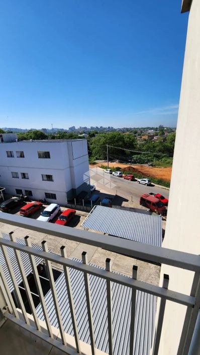 Apartamento novo 02 quartos, com sacada, garagem em condomínio fechado à venda em Santa Maria