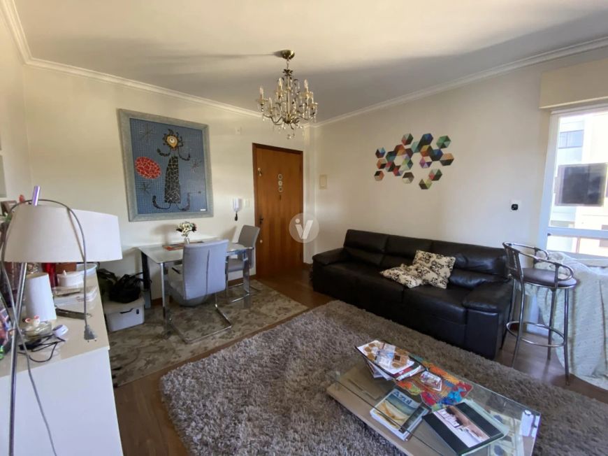 Apto semi mobiliado, no bairro Nossa Senhora de Lourdes