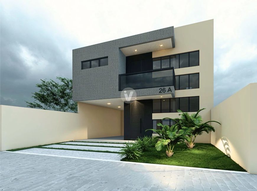 Casa em construção com 3 dormitórios e churrasqueira no Residencial Schons