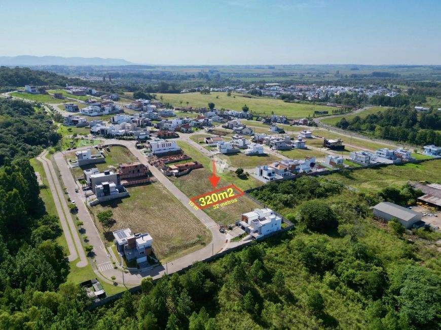 Terreno fundos área verde com 320m² no condomínio Residencial Real Park