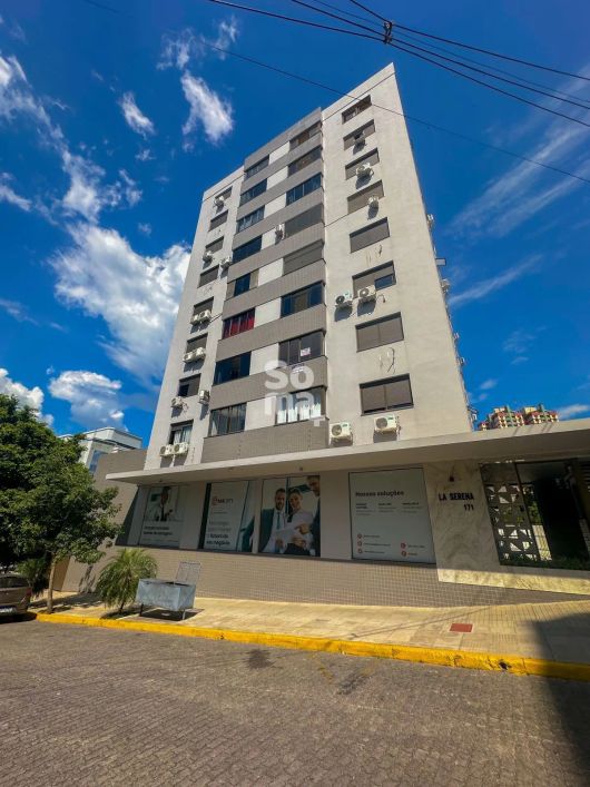 Apartamento 2 dormitórios com garagem próximo ao Forum de Santa Maria.