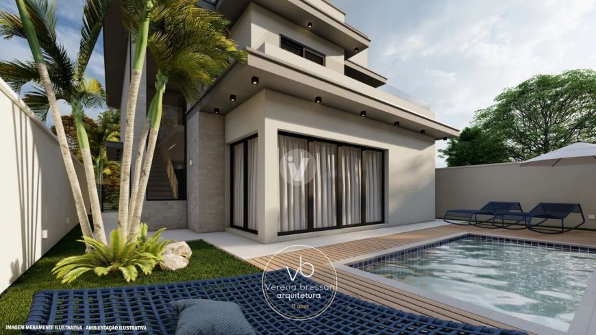 Casa em construção com 4 dormitórios (3 suítes, sendo 1 térrea) no Real Park San