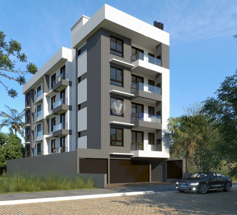 Apartamento 1 dormitório e sacada em Camobi