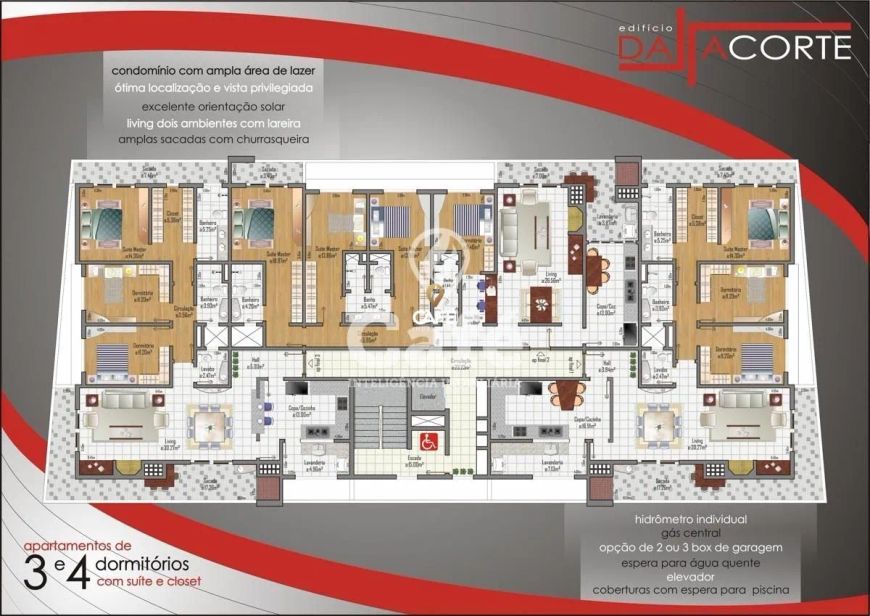 Apartamento 3 dormitórios à venda Centro Santa Maria/RS