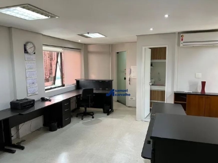 Conjunto comercial mobiliada e equipada 57 m2 02 wcs 02 vagas próximo cardoso de almeida parque água