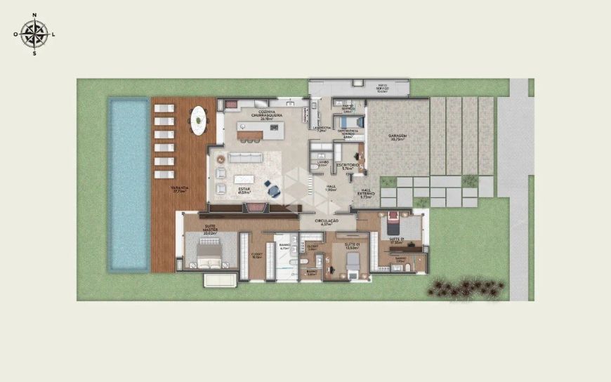 Casa Conceito - Espaço único e exclusivo criado para oferecer total conforto a sua família.