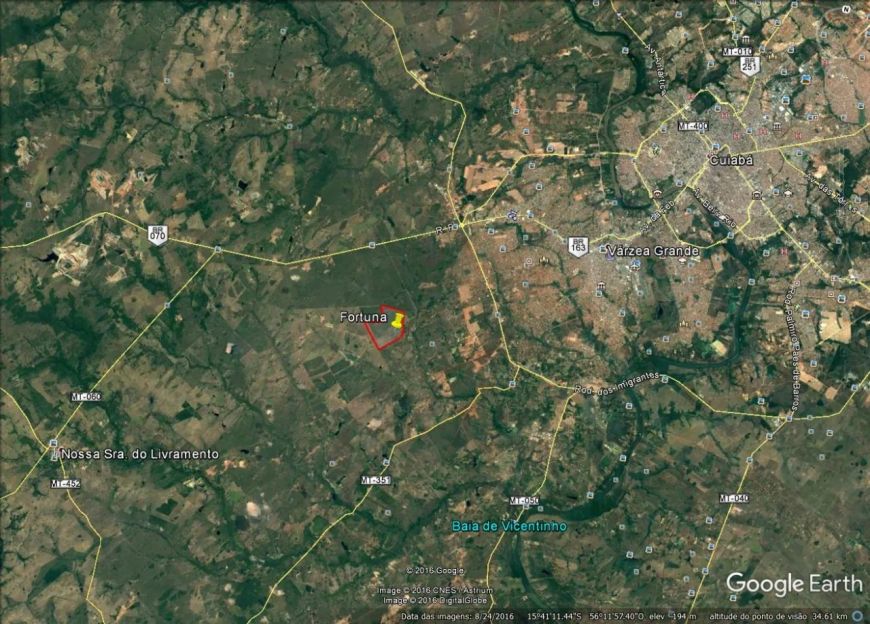 Fazenda de 194 Hectares à venda em Várzea Grande