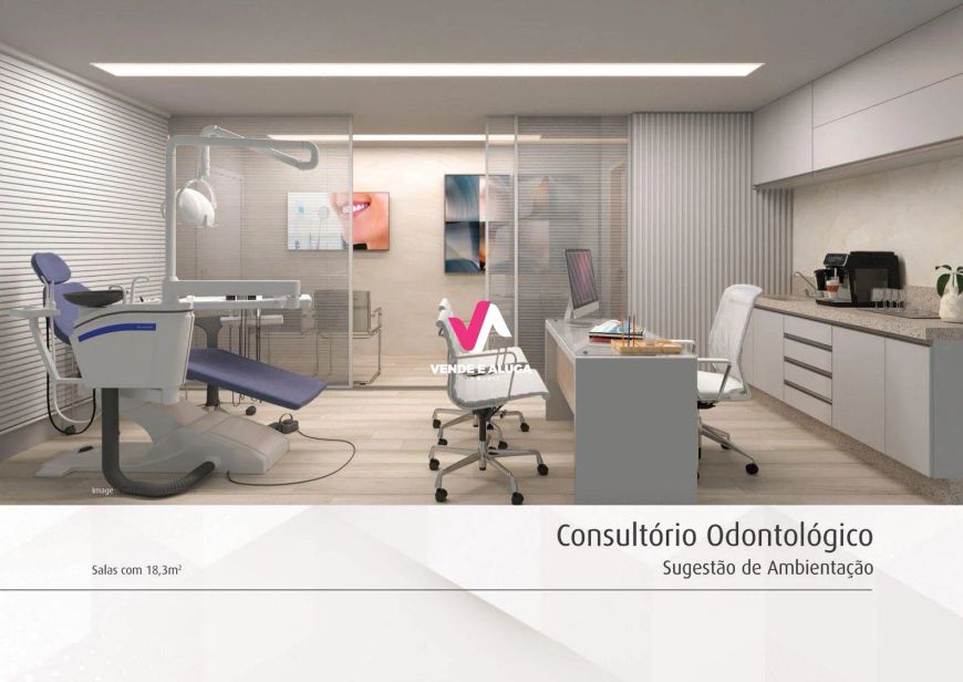 Lançamento Sala comercial, 23,10m², à venda em Várzea Grande, Centro-Sul REF: EXC-58917