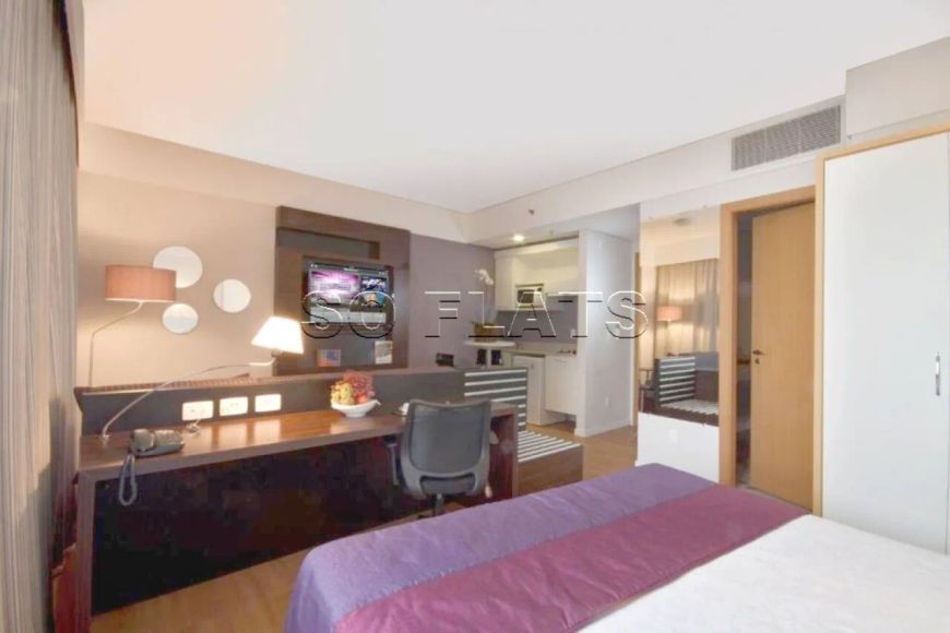 Flat em Alphaville fácil acesso a São Paulo