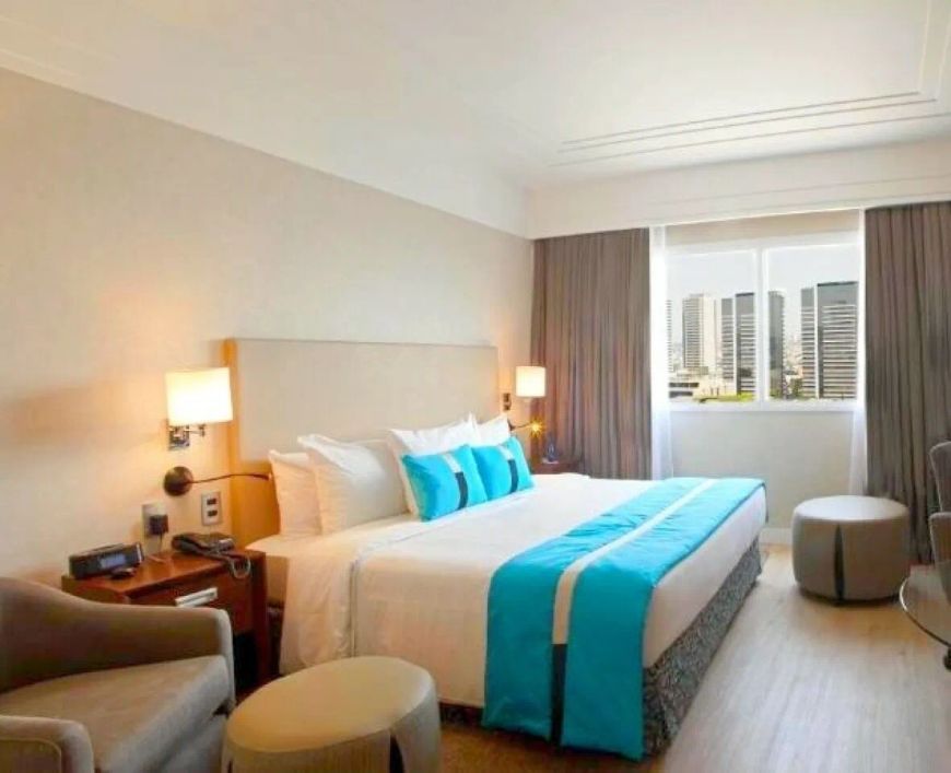 Radisson Alphaville, flat no pool para investimento