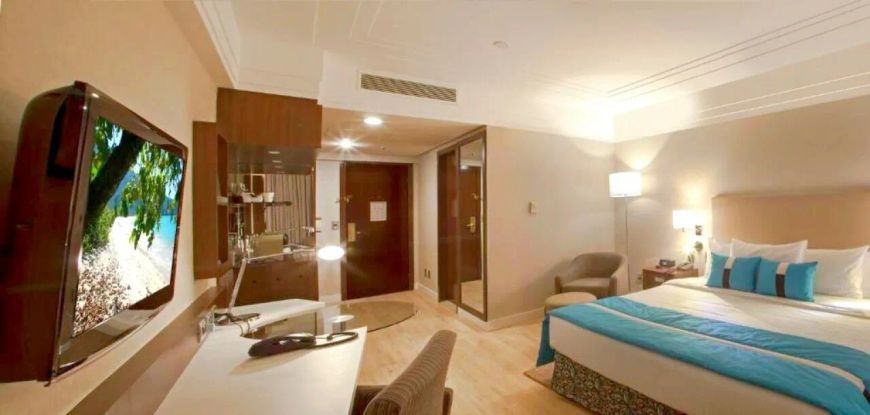 Flat Radisson Alphaville 32m² 1 dormitório 1 vaga para investimento no pool.