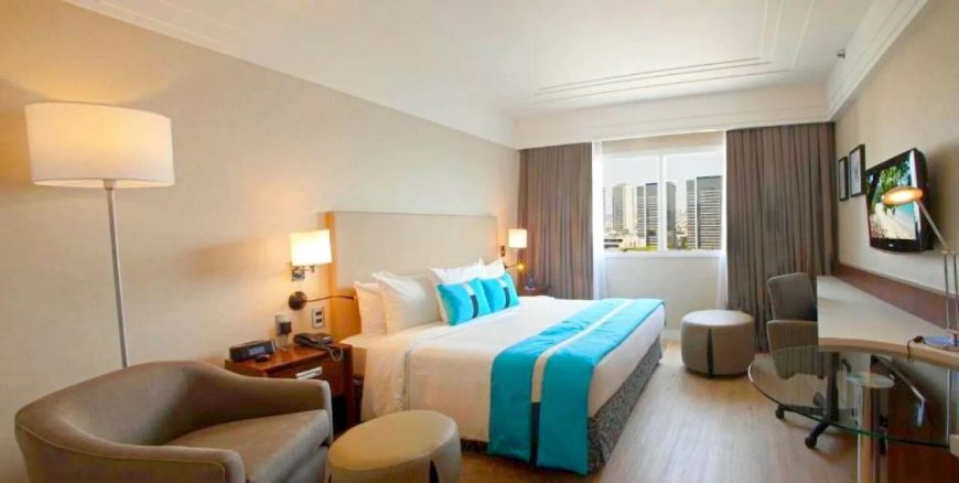 Flat para venda no pool em Alphaville