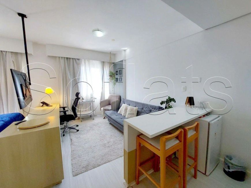 Flat Comfort Suítes Alphaville disponível para venda com 31m², 01 dormitório e 01 vaga de garagem