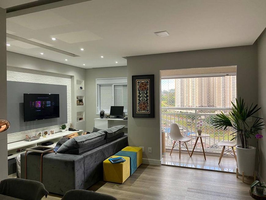 Apartamento com 2 dormitórios, varanda Cond. Rossi - Barueri