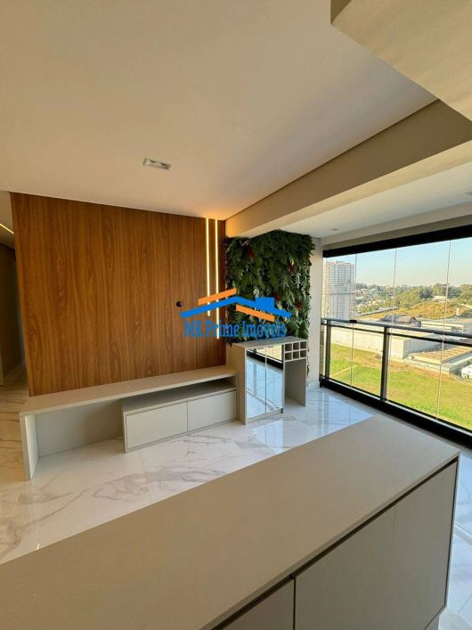 Lindo apto 88m², 3 Suítes Mobiliado, 2 Vagas de Garagem- Alphaville/Tamboré