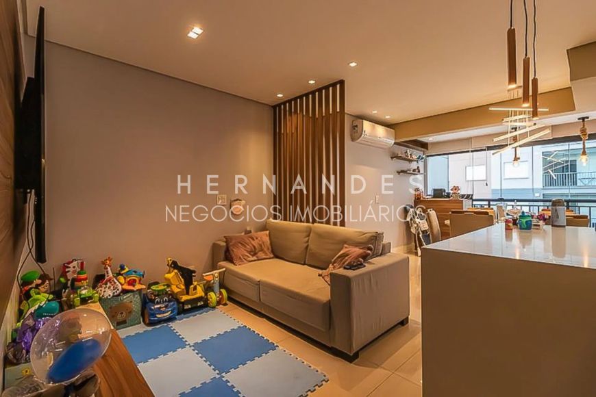 Apartamento à venda em Barueri-SP, Alphaville Empresarial: 2 quartos, 1 suíte, 2 salas, 2 banheiros,