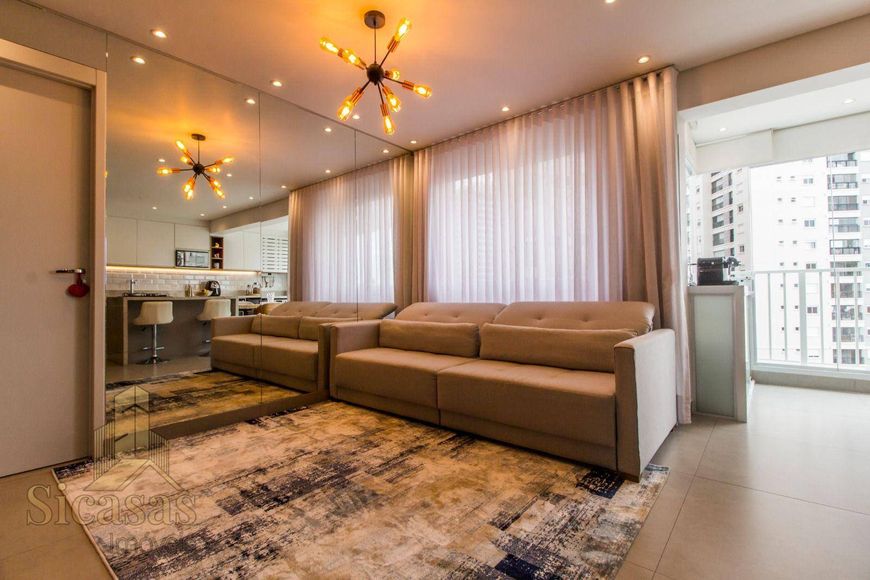 Apartamento à venda com 1 quarto sendo 1 suíte e 1 vaga