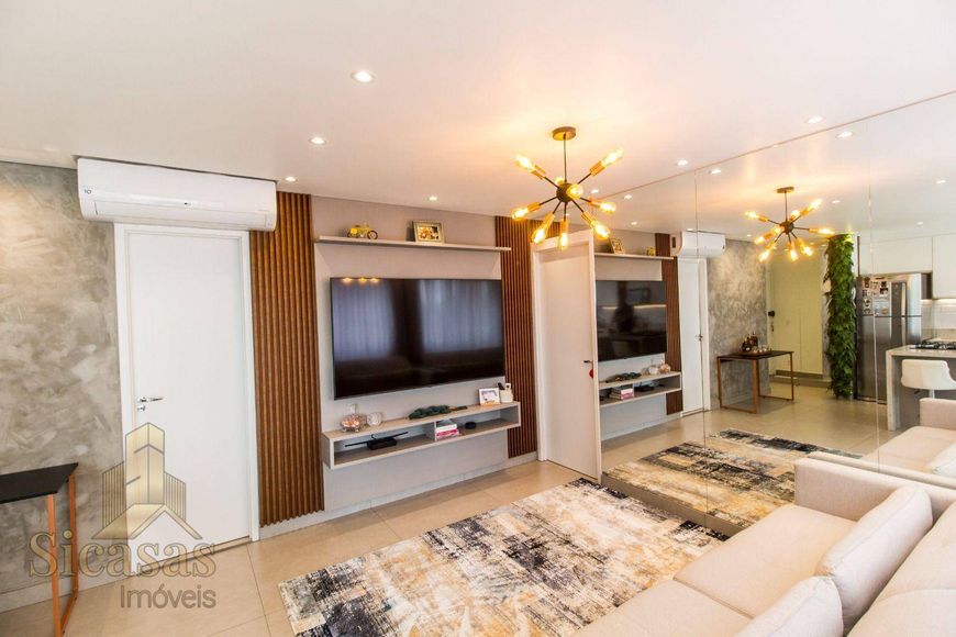 Apartamento à venda com 1 quarto sendo 1 suíte e 1 vaga