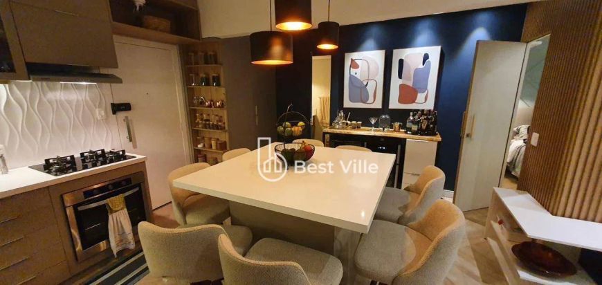 Flat com 1 dormitório à venda, 56 m² por R$ 700.000,00 - Alphaville - Barueri/SP