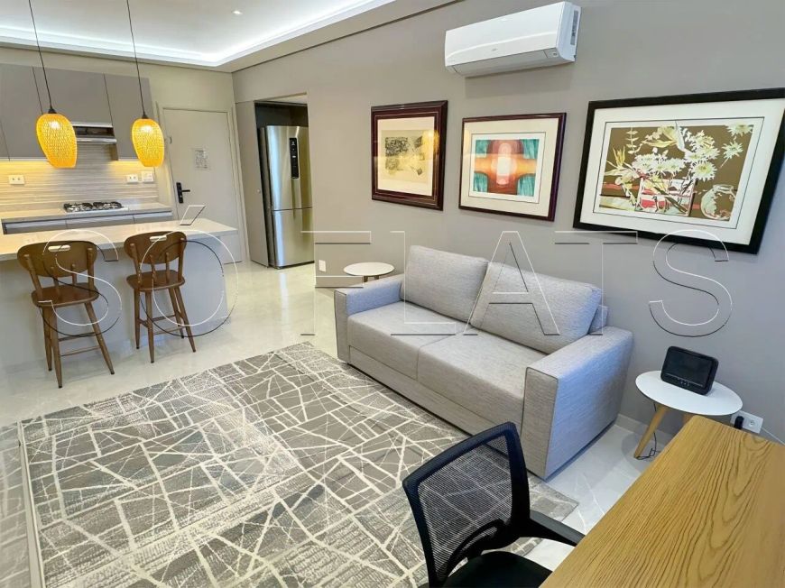 Flat Le Bougainville, disponível para venda com 55m², 01 dorm e 01 vaga