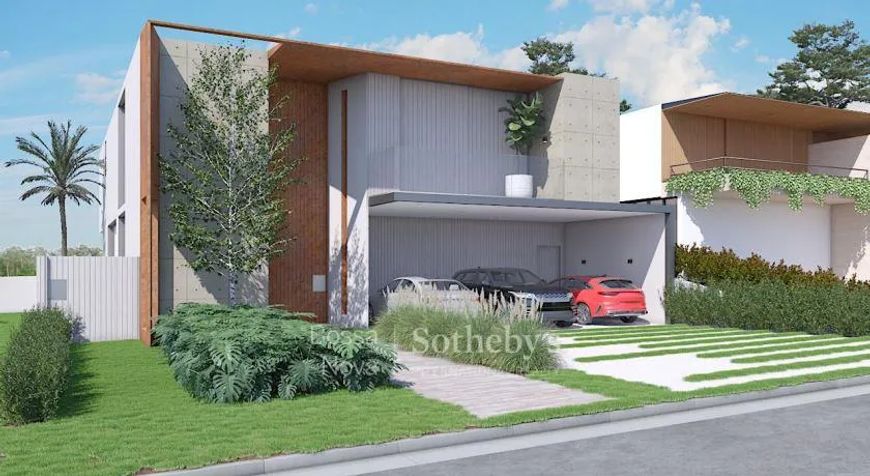 Casa contemporânea no Residencial Alphaville