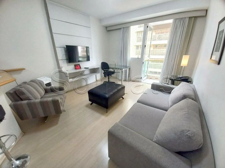 Flat Sequoia disponível para venda com 56m², 1 dormitório e 1 vaga de garagem