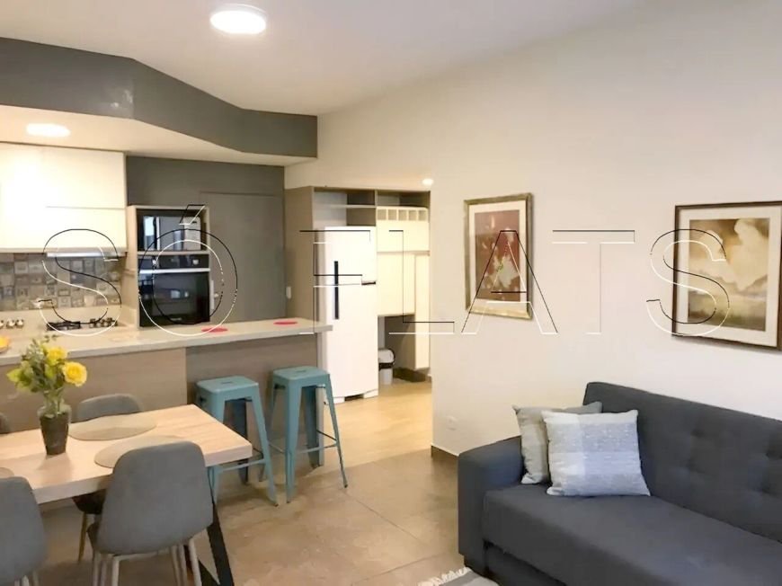 Flat Le Bougainville, apto disponível para venda com 56m², 01 dorm e 01 vaga de garagem