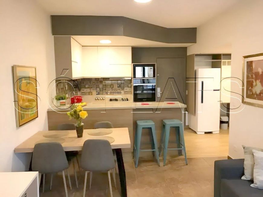Flat Le Bougainville, apto disponível para venda com 56m², 01 dorm e 01 vaga de garagem