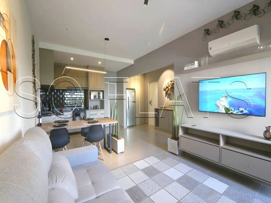 Flat Le Bougainville, disponível para venda com 57m², 1 dormitório e 1 vaga de garagem