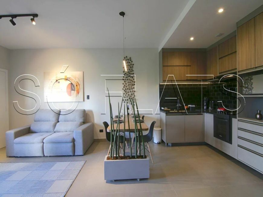 Flat Le Bougainville, disponível para venda com 57m², 1 dormitório e 1 vaga de garagem
