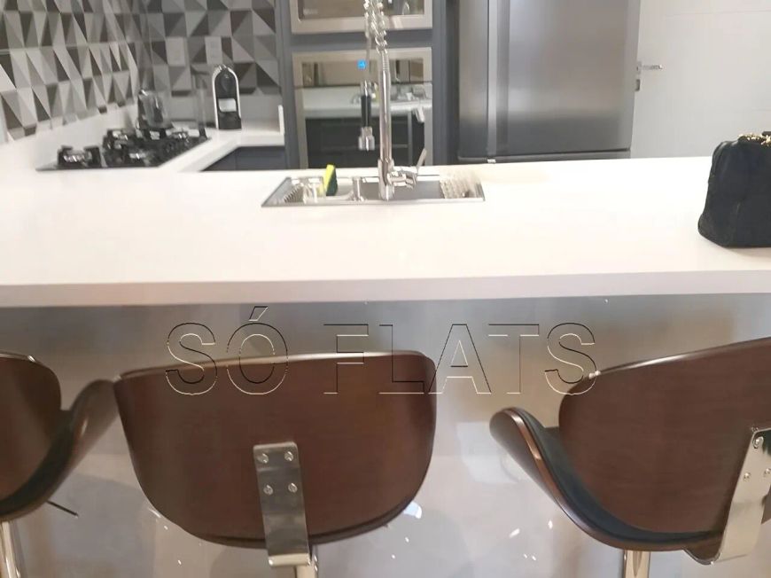 Flat Le Bougainville, disponível para venda com 60m², 01 dorm e 01 vaga