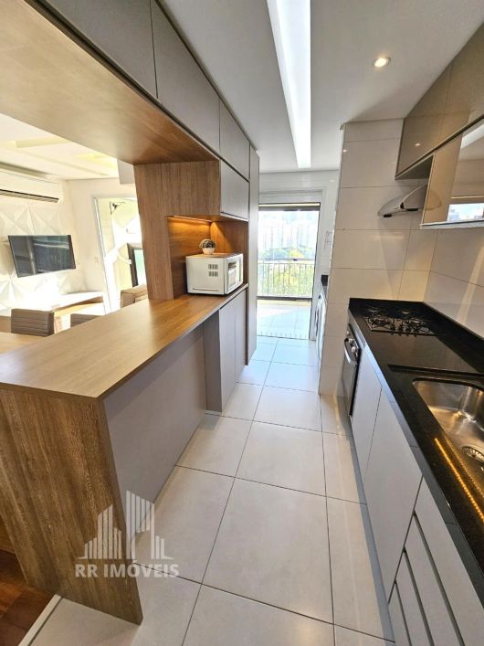 RR5935D Apartamento MOBILIADO 75m² CONDOMÍNIO BELLAGIO ECOPARK - OPORTUNIDADE - 2 Dorms 2 Vagas - Ba