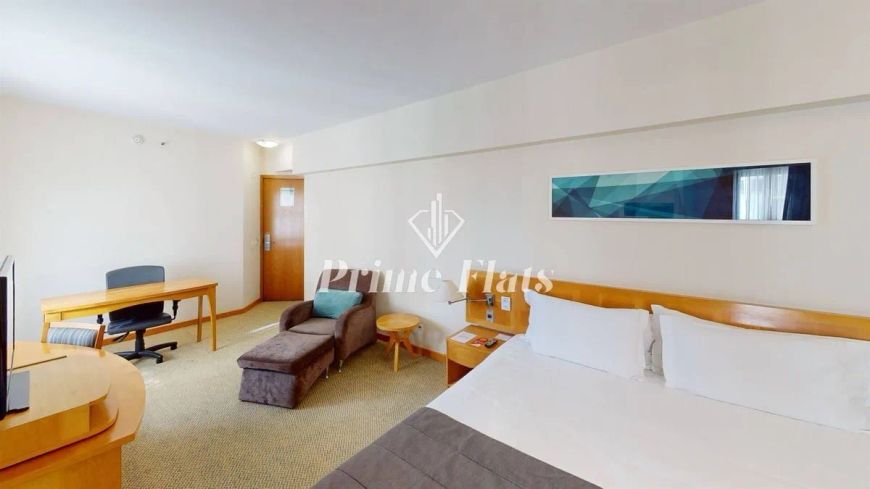 Flat disponível para venda no Sol Alphaville Hotel &amp;amp; Residence, com 30m², 1 dormitório e 1 vaga