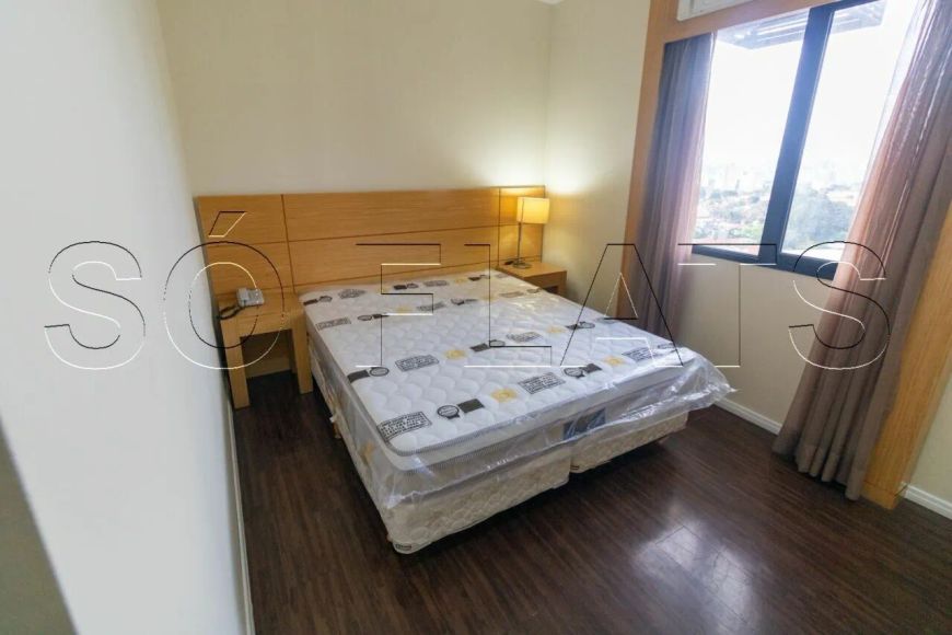 Flat Nobile Suítes Congonhas com 44m², 1 dorm e 1 vaga disponível locação