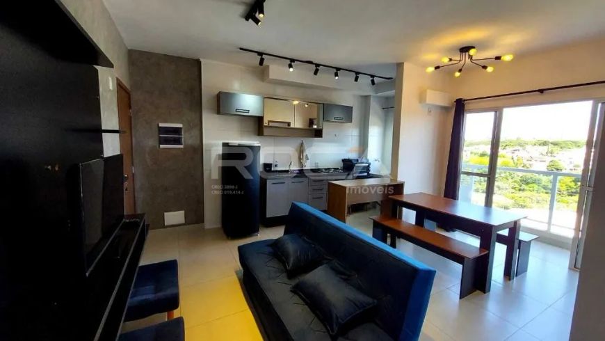 Apartamento de 2 dormitórios com suíte à venda e locação no Jardim Gibertoni, São Carlos