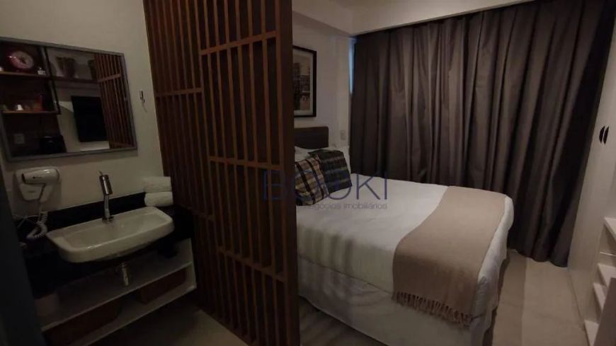 Studio mobiliado em andar intermediário pronto para morar no Jardim Paulista