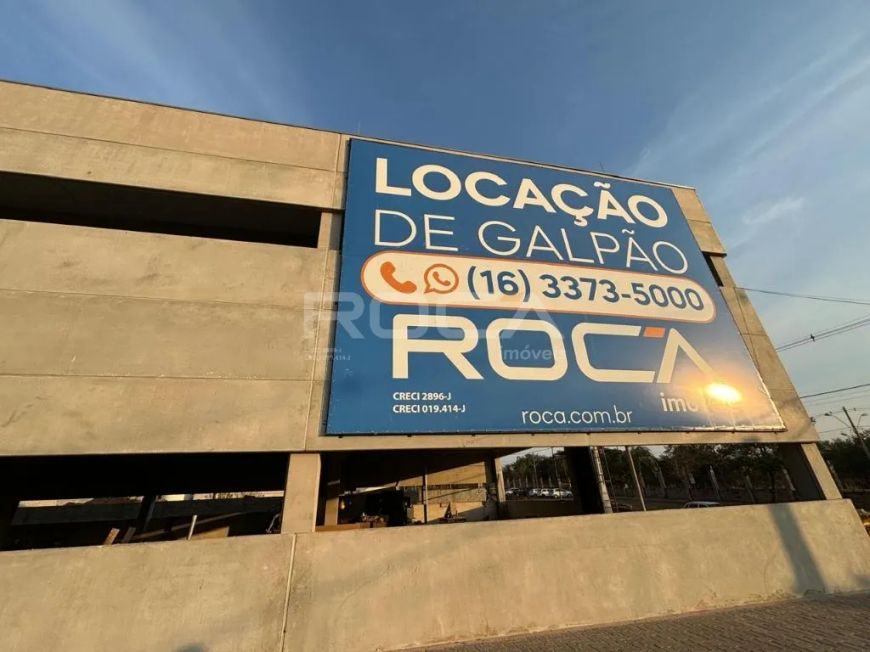 Barracão Comercial para Alugar em Ecotec Damha, no piso superior - São Carlos