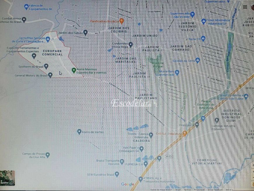 Terreno à venda, 1000 m² por R$ 630.000,00 - Europark Comercial - Indaiatuba/SP