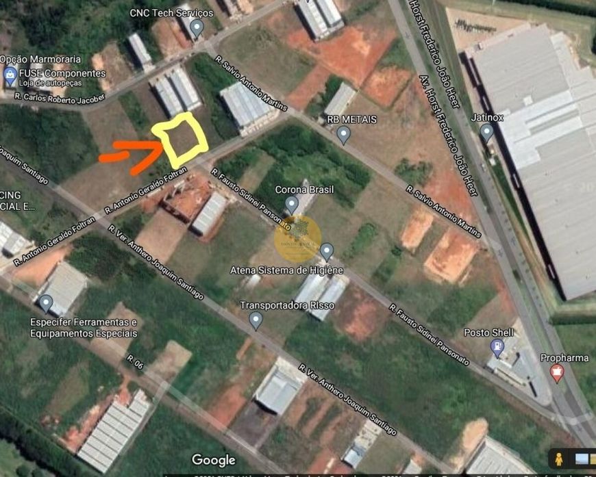 Terreno Comercial/Industrial Europark Indaiatuba SP 1.000,m²
