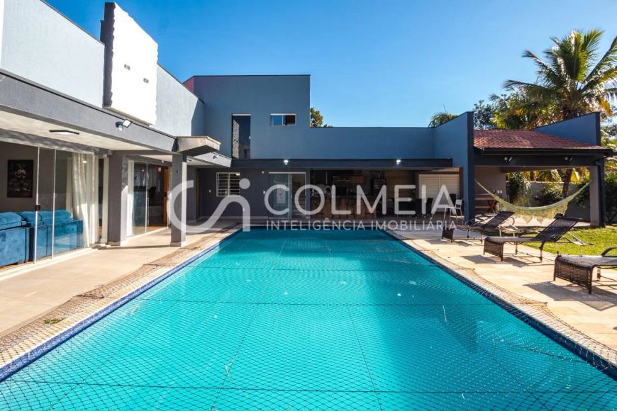 Venda de Espetacular Chácara em Terras de Itaici, Indaiatuba-SP: 5 Quartos, 5 Suítes, 2 Salas, 7 Ban