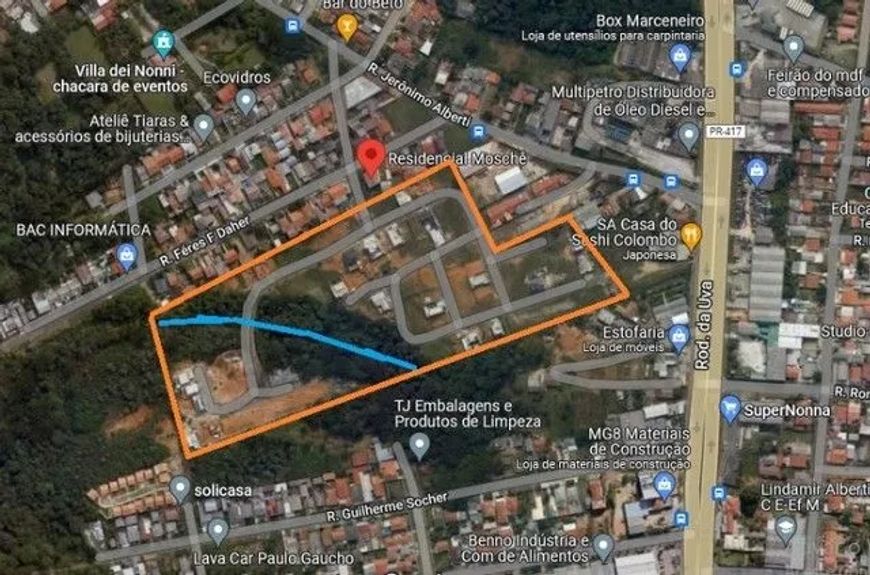 Terreno à venda, 280 m por R 210.000,00 - Jardim São Marcos - Colombo PR