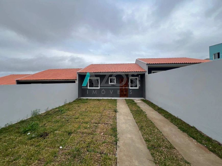 CASAS DE FRENTE PARA A RUA COM 03 DORMITÓRIOS NO CAMPO PEQUENO EM COLOMBO POR R$369.990,00