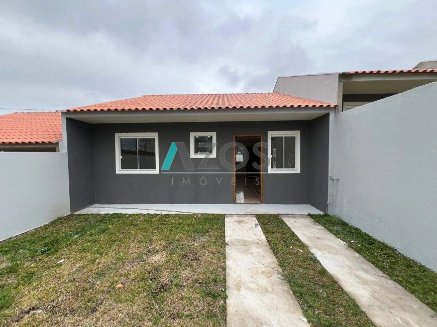 CASAS DE FRENTE PARA A RUA COM 03 DORMITÓRIOS NO CAMPO PEQUENO EM COLOMBO POR R$369.990,00