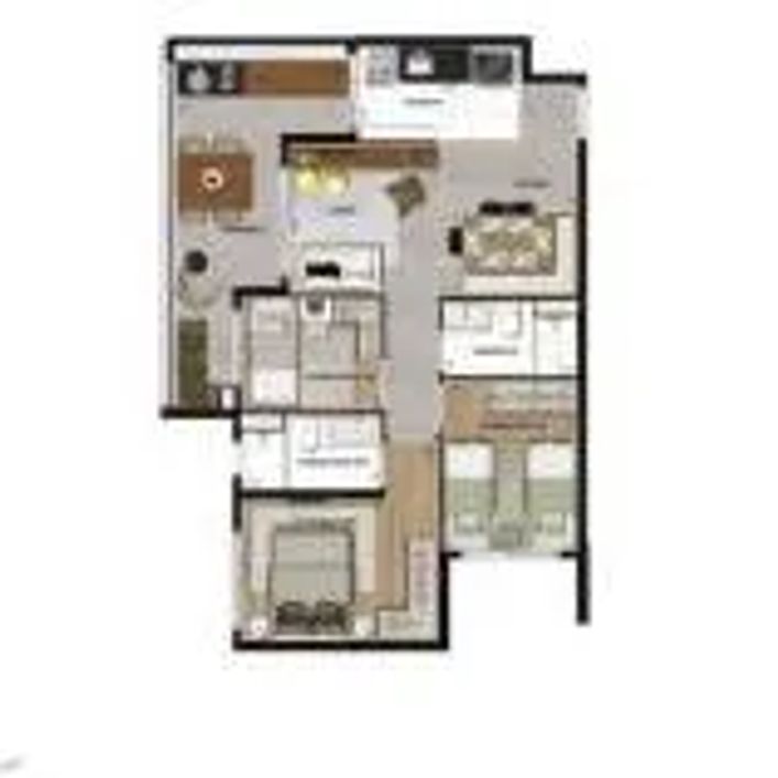 03170 - Residential / Apartment 1 Dorm. (1 Suíte), PINHEIROS - SÃO PAULO/SP